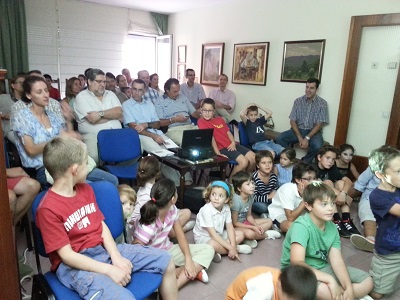 Les famílies participen de la Festa d'inici del curs (05/10/2013) - Club Valldaura