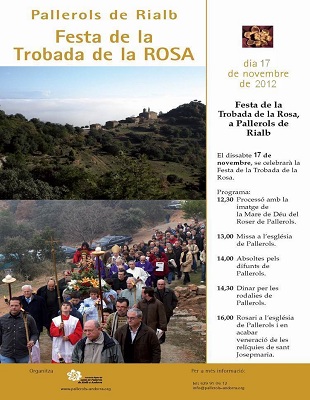 Festa de la Trobada de la Rosa a Pallerols 17-11-2012