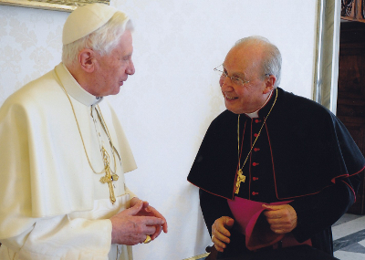 El Sant Pare amb el Prelat de l'Opus Dei