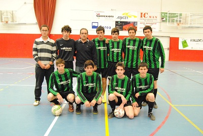El Club Valldaura guanya la fase del sector de Futbol Sala a Sallent
